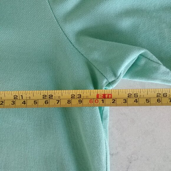 Ralph Lauren Polo Golf XL 100% pima cotton light green polo shirt made in Peru - Picture 14 of 15